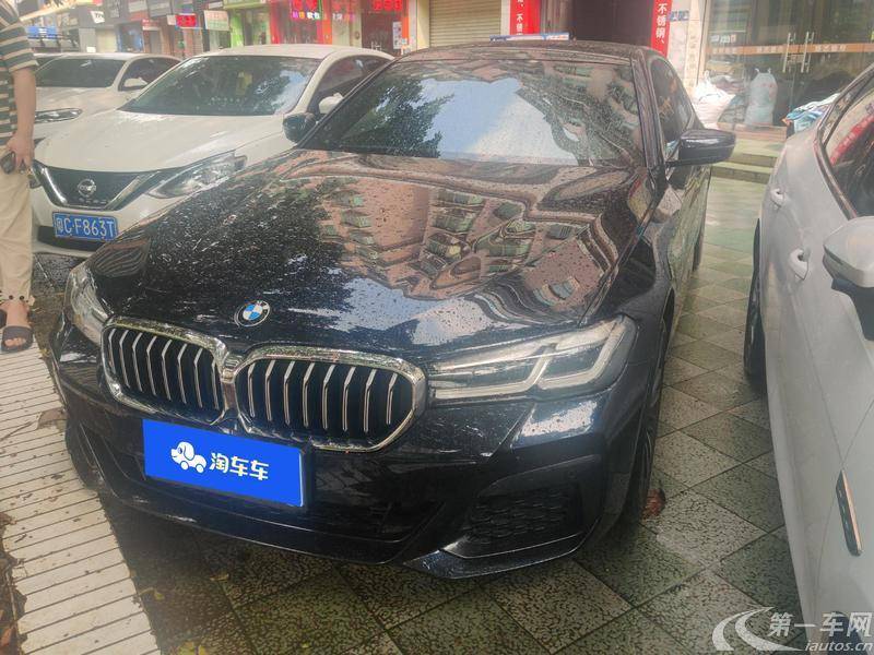 【兰州二手宝马5系】宝马5系 530Li 2021款 2.0T 自动 汽油 领先型M运动套装