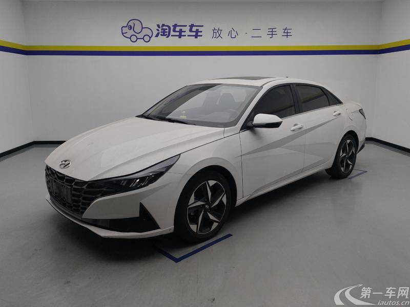 现代伊兰特 2021款 1.5L 自动 4门5座三厢车 GLX精英版 (国Ⅵ) 