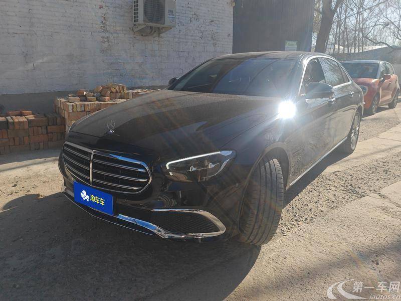 【保定二手奔驰E级】奔驰E级 300L 2022款 2.0T 自动 汽油 改款三豪华型