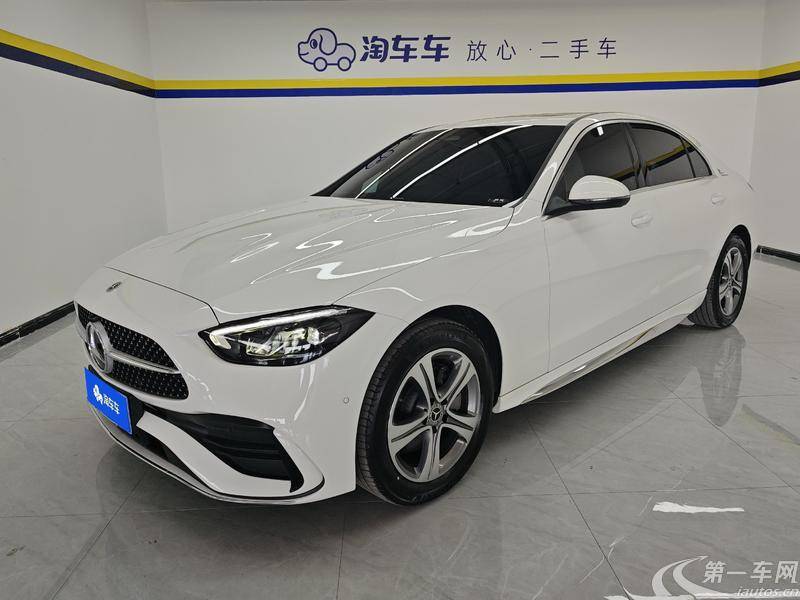 【大连二手奔驰C级】奔驰C级 C200L 2022款 1.5T 自动 改款运动版