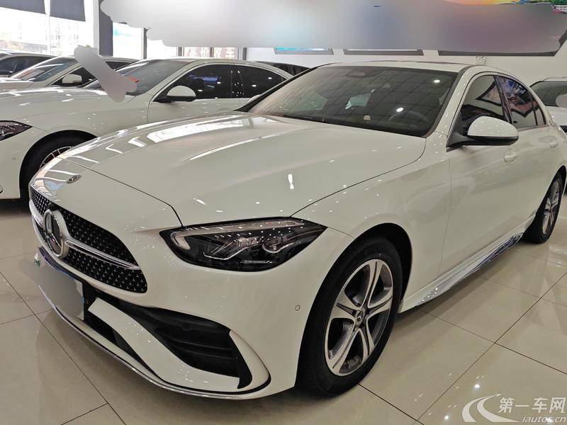 【南宁二手奔驰C级】奔驰C级 C200L 2022款 1.5T 自动 运动版