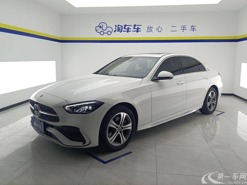 奔驰C级 C200L 2022款 1.5T 自动 改款运动版 (国Ⅵ) 