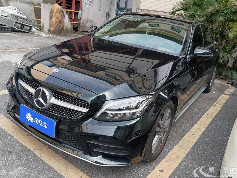 【柳州二手奔驰C级】奔驰C级 C200L 2021款 1.5T 自动 时尚型运动版