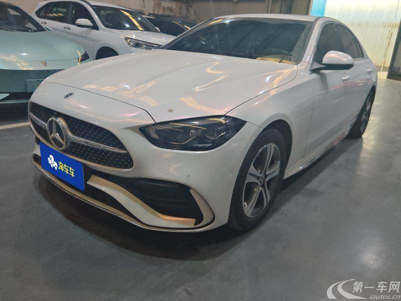 【成都二手奔驰C级】奔驰C级 C200L 2022款 1.5T 自动 改款运动版