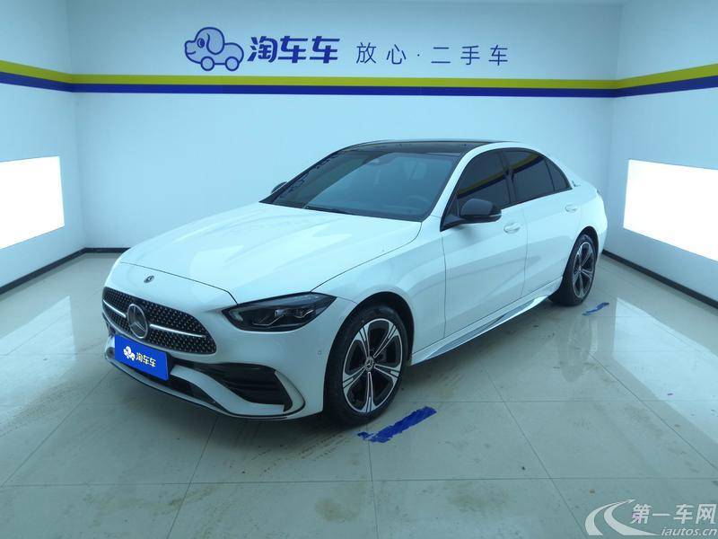 【贵阳二手奔驰C级】奔驰C级 C260L 2022款 1.5T 自动 改款皓夜运动版
