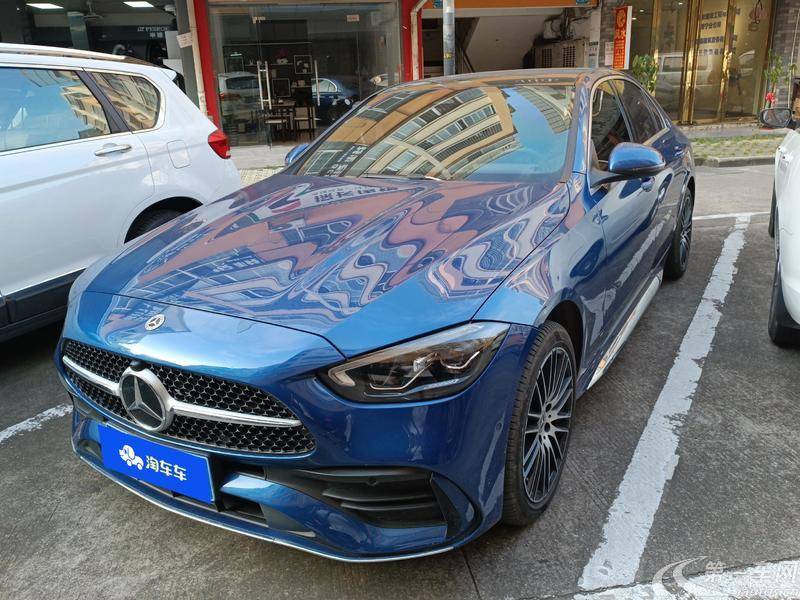 【大连二手奔驰C级】奔驰C级 C260L 2022款 1.5T 自动 改款运动版