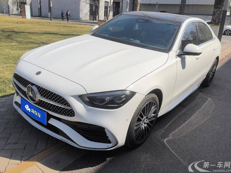 【石家庄二手奔驰C级】奔驰C级 C260L 2022款 1.5T 自动 改款运动版