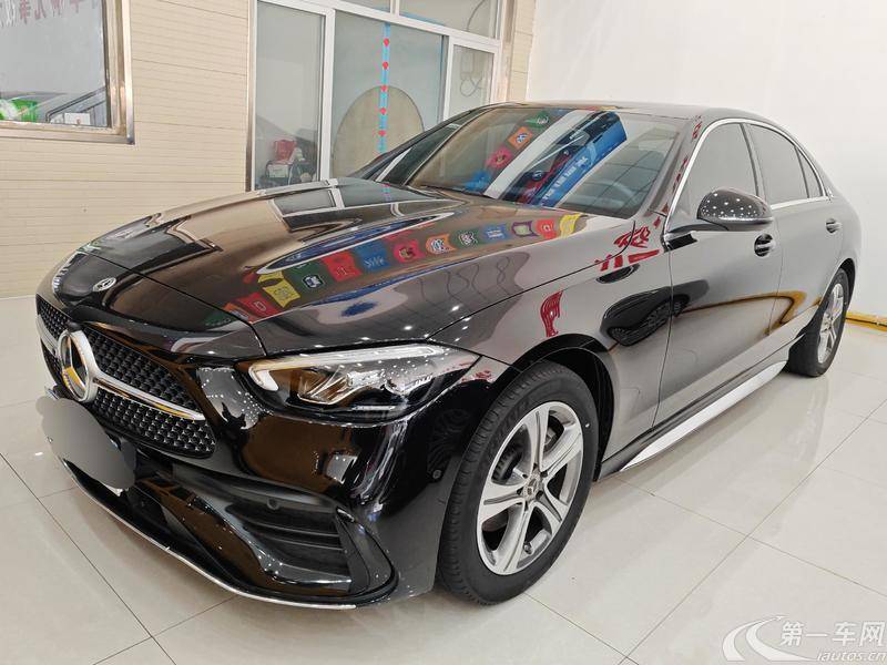【西宁二手奔驰C级】奔驰C级 C200L 2022款 1.5T 自动 运动版