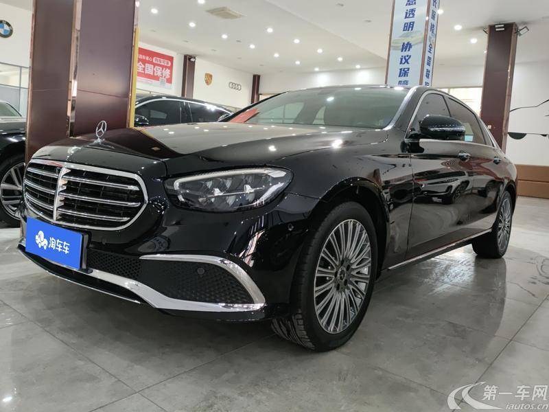 【洛阳二手奔驰E级】奔驰E级 E300L 2021款 2.0T 自动 汽油 改款时尚型