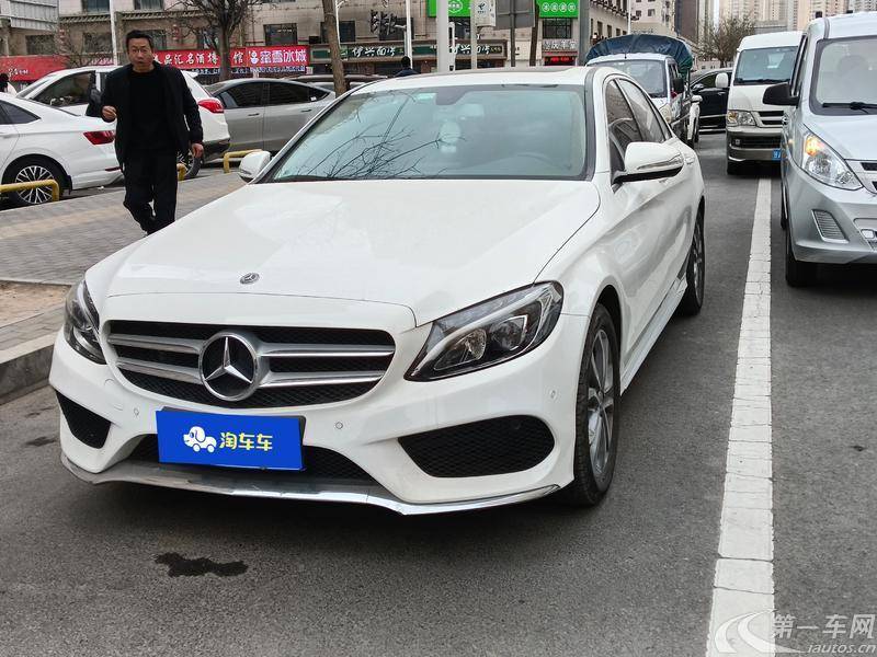 【兰州二手奔驰C级】奔驰C级 C180L 2018款 1.6T 自动 时尚型运动版