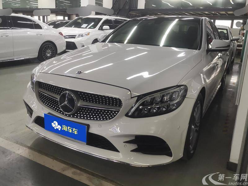 【南宁二手奔驰C级】奔驰C级 C260L 2021款 1.5T 自动 运动版
