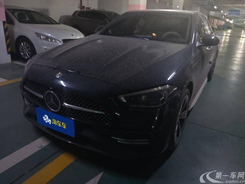 【西安二手奔驰C级】奔驰C级 C260L 2022款 1.5T 自动 改款皓夜运动版