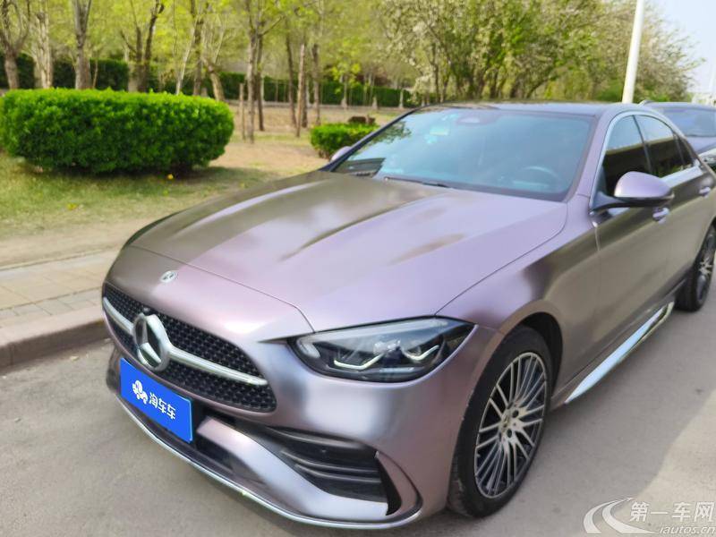 奔驰C级 C260L 2022款 1.5T 自动 改款运动版 (国Ⅵ) 