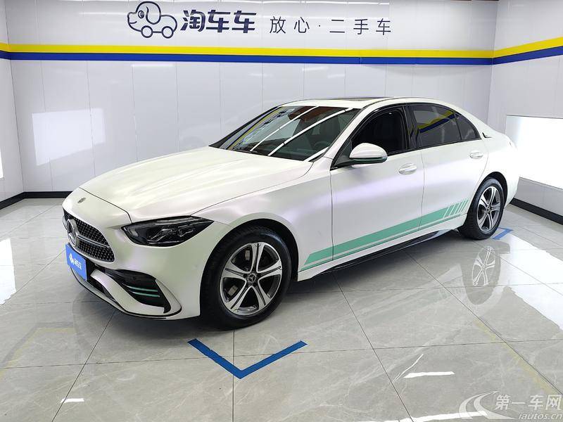 奔驰C级 C200L 2022款 1.5T 自动 改款运动版 (国Ⅵ) 