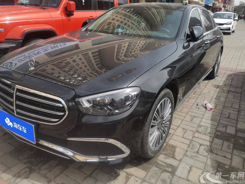 【大同二手奔驰E级】奔驰E级 E300L 2021款 2.0T 自动 汽油 尊贵型