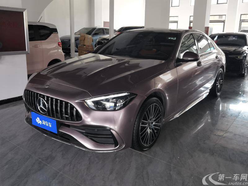 【商丘二手奔驰C级】奔驰C级 C260L 2022款 1.5T 自动 运动版
