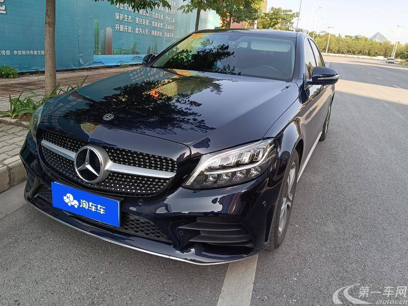 【柳州二手奔驰C级】奔驰C级 C260L 2019款 1.5T 自动 运动版改款