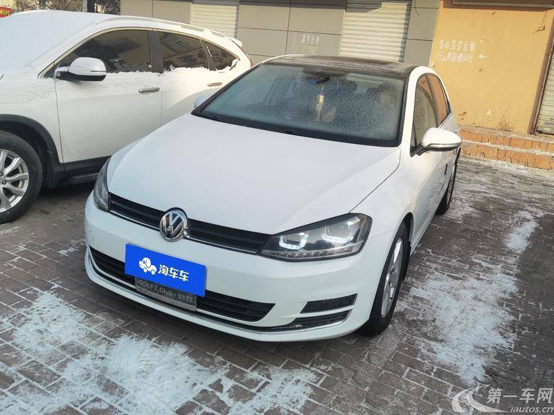 大众高尔夫 2016款 1.4T 自动 汽油 230TSI-25周年念纪版 (国Ⅴ) 