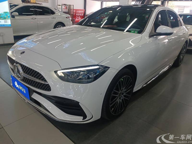 奔驰C级 C260L 2022款 1.5T 自动 运动版 (国Ⅵ) 