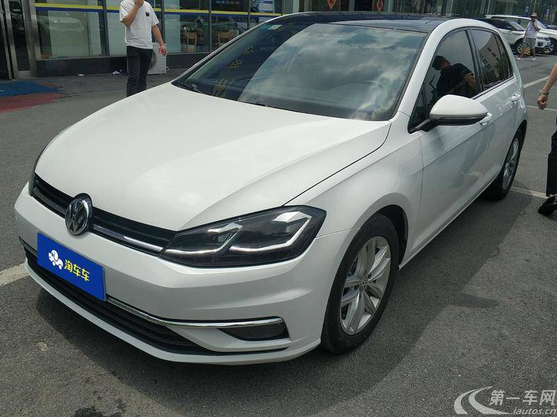 大众高尔夫 2019款 1.6L 自动 汽油 改款时尚型 (国Ⅴ) 