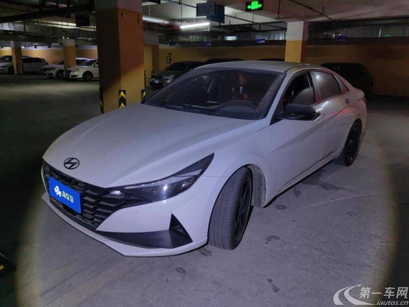 现代伊兰特 2021款 1.5L 自动 4门5座三厢车 GLX精英版 (国Ⅵ) 